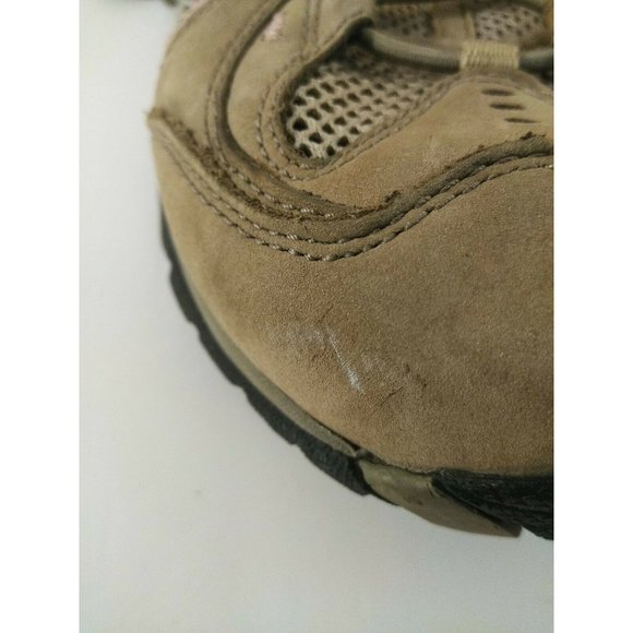 Women's Merrell Hiking Shoe Size 9 Tan and Pink - Picture 4 of 12